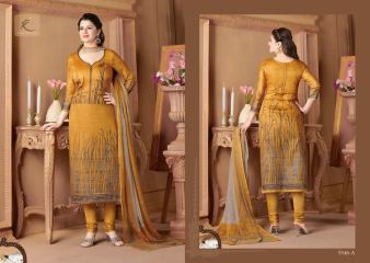 RAKHI FASHION FINE GLACE COTTON STRAIGHT SUITS (3)