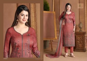 RAKHI FASHION FINE GLACE COTTON STRAIGHT SUITS (4)