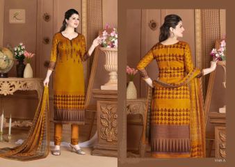 RAKHI FASHION FINE GLACE COTTON STRAIGHT SUITS (9)