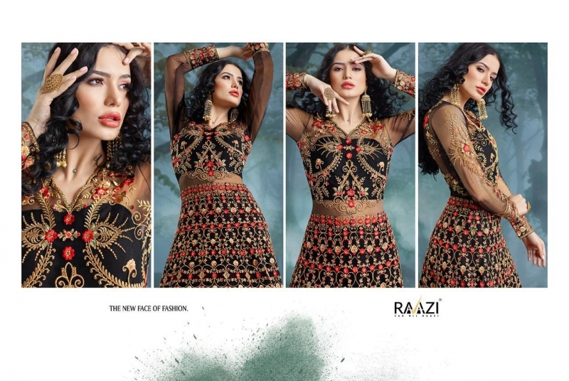 RAMA RAAZI PRESENT AROOS VOL 5 EXCLUSIVE NET BRIDAL SALWAR KAMEEZ WHOLESALE DEALER BEST RATE BY GOSIYA EXPORTS SURAT (3)