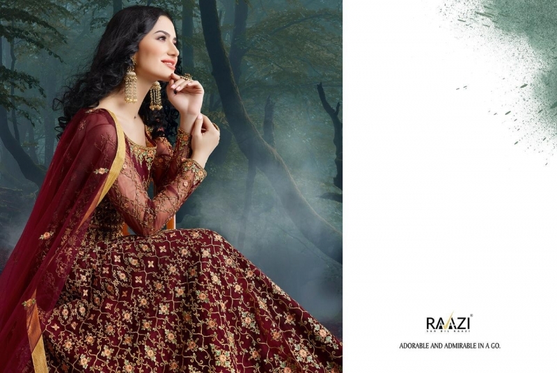 RAMA RAAZI PRESENT AROOS VOL 5 EXCLUSIVE NET BRIDAL SALWAR KAMEEZ WHOLESALE DEALER BEST RATE BY GOSIYA EXPORTS SURAT (5)