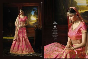 RANGREZA VOL 1 BY NIRVANA FASHION WITH EXCLUSIVE BRIDAL LEHENGA COLLECTION WHOLESALE RATE (5)