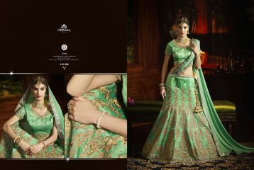 RANGREZA VOL 1 BY NIRVANA FASHION WITH EXCLUSIVE BRIDAL LEHENGA COLLECTION WHOLESALE RATE (6)