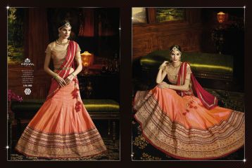 RANGREZA VOL 1 BY NIRVANA FASHION WITH EXCLUSIVE BRIDAL LEHENGA COLLECTION WHOLESALE RATE (9)
