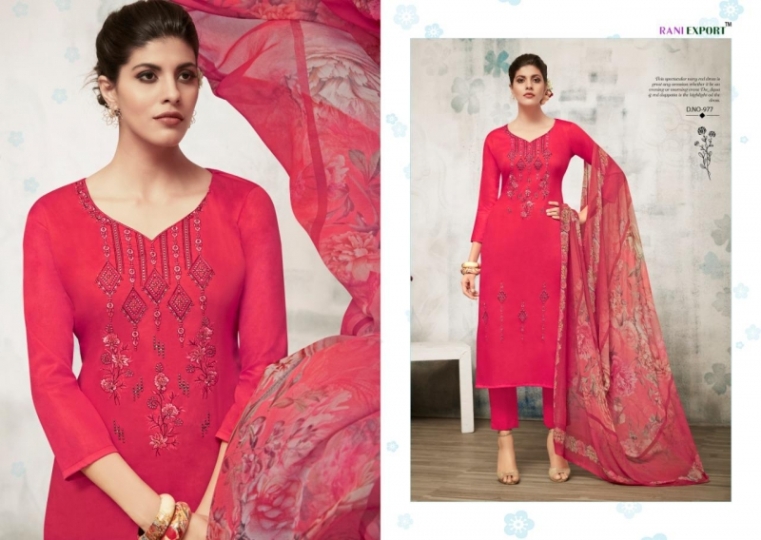 RANI EXPORTS PEONIA HEAVY EMBROIDERY SUIT WHOLESALE  DEALER BEST RATE BY GOSIYA EXPORTS SURAT (2)