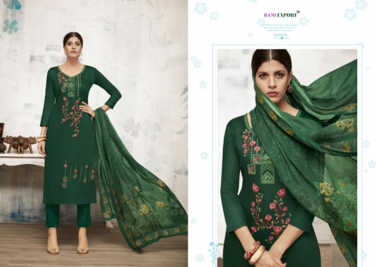 RANI EXPORTS PEONIA HEAVY EMBROIDERY SUIT WHOLESALE  DEALER BEST RATE BY GOSIYA EXPORTS SURAT (4)