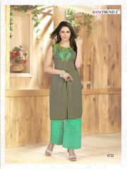 RANI TREDNZ LIMELITE KURTI WITH PLAZZO COLLECTION BUY AT WHOLESALE BEST RATE BY GOSIYA EXPORT SURAT INDIA (11)