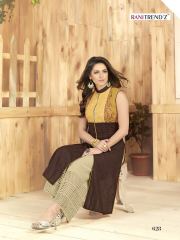 RANI TREDNZ LIMELITE KURTI WITH PLAZZO COLLECTION BUY AT WHOLESALE BEST RATE BY GOSIYA EXPORT SURAT INDIA (6)