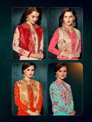 RANI TRENDZ ENGAGE CATALOG GEORGETTE EMBROIDERED JACKET STYLE KURTIS COLLECTION WHOLESALE BEST (11)