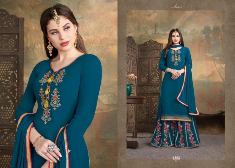 RANI TRENDZ LAUNCH KOHINOOR VOL 12 FANCY FABRIC DRESS MATERILAS WHOLESALE DEALER BEST RATE BY GOSIYA EXPORTS SURAT (4)