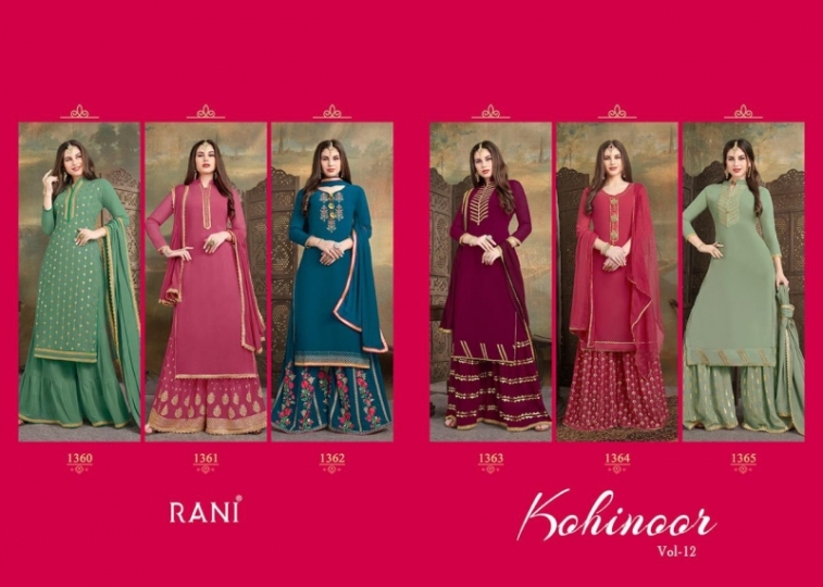 RANI TRENDZ LAUNCH KOHINOOR VOL 12 FANCY FABRIC DRESS MATERILAS WHOLESALE DEALER BEST RATE BY GOSIYA EXPORTS SURAT (9)