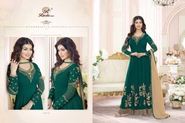 RASHI PRINTS MASAKALI VOL 2 CATALOG GEORGETTE ANARKALI PATTERN EMBROIDERED SALWAR KAMEEZ (2)