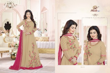 RASHI PRINTS MASAKALI VOL 2 CATALOG GEORGETTE ANARKALI PATTERN EMBROIDERED SALWAR KAMEEZ (6)