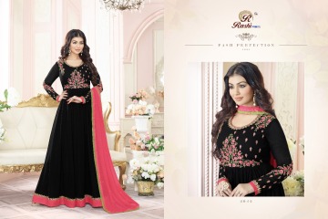 RASHI PRINTS MASAKALI VOL 2 CATALOG GEORGETTE ANARKALI PATTERN EMBROIDERED SALWAR KAMEEZ (8)