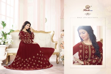 RASHI PRINTS MASAKALI VOL 2 CATALOG GEORGETTE ANARKALI PATTERN EMBROIDERED SALWAR KAMEEZ (9)