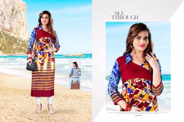 RAVI CREATION SANAYA CASUAL WEAR PRINTED KURTIS IN WHOLESALE BEST RATE BY GOSIYA EXPORTS (25)