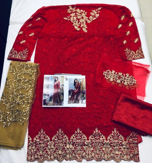 RED COLOR PKAISTANI STYLE WHOLESALE RATE AT GOSIYA EXPORTS SURAT  (1)