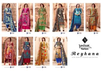 REYHANA BY TANISHK FASHION DESIGNER WHOLESALE PRINTED PASHMINA WINTER SPECIAL DRESS MATERIAL AT WHOLESALE BEST RATE BY GOSIYA EXPORTS SURAT (11)