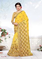 RIGHT ONE FEMINA FANCY EXCLUSIVE SAREE CATALOG WHOLESALE DEALER BEST RATE BY GOSIYA EXPORTS SURAT