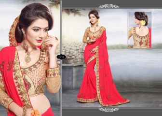 RIGHT ONE FIRE FANCY INDIAN SAREE WHOLESALER SURAT BEST RATE BY GOSIYA EXPORTS SURAT (10)