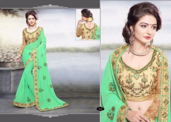 RIGHT ONE FIRE FANCY INDIAN SAREE WHOLESALER SURAT BEST RATE BY GOSIYA EXPORTS SURAT (11)