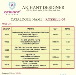 Rossell Vol-4 by Arihant Designer WHOLESALE BEST RATE BY GOSIYA EXPORTS (7)