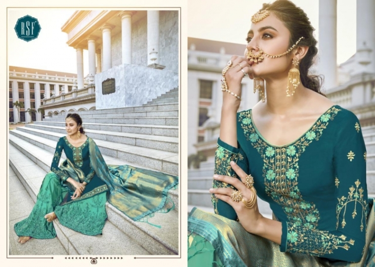 RSF GAZAL 13901-13906 SERIES GEORGETTE DESIGNER SUITS PARTY WEAR COLLECTION WHOLESALE DEALER BEST RATE BY GOSIYA EXPORTS SURAT (5)