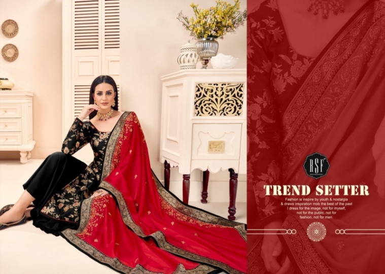 RSF PRESENT SWAG SILK JEQUARD WITH HANDWORK LONG SALWAR KAMEEZ WHOLESALE DEALER BEST RATE BY GOSIYA EXPORTS SURAT (4)