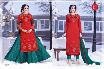 RSF SAREEN FESTIVAL SPECIAL DRESS WHOLESALE BEST RATE BY GOSIYA EXPORT SURAT (2)