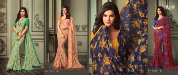 RUCHI SAREES BY GULDASTA CATALOGUE GEORGETTE PRINTS SAREES WHOLESALE BEST RATE GOSIYA EXPORTS SURAT (6)