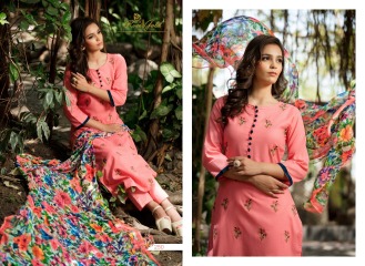 Rvee gold the roses cotton salwar kameez collection BY GOSIYAB EXPORTS SURAT (1)
