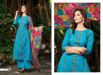 Rvee gold the roses cotton salwar kameez collection BY GOSIYAB EXPORTS SURAT (2)