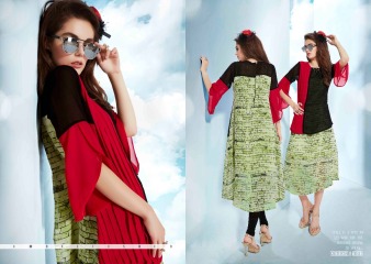 S-MORE FASHION Present new catalogue I CLOUD KURTIS WHOLESALE RATE BY GOSIYA EXPORTS SURAT (6)