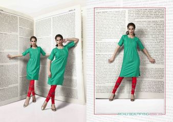 S MORE FASHION TIPTOP RAYON KURTI CASUAL WEAR COLLECTION WHOLESALE (2)