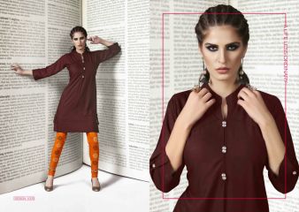 S MORE FASHION TIPTOP RAYON KURTI CASUAL WEAR COLLECTION WHOLESALE (5)