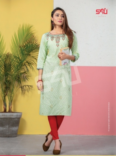 S4U FLORA CATALOG FANCY KURTIS COLLECTION  (7)