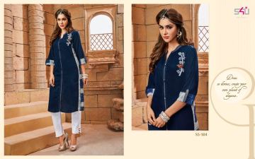 S4U SHIVALI BY SOPHIE VOL 3 CATALOGUE COTTON REYON KURTI WHOLESALE SURAT BEST RATE BY GOSIYA EXPORTS (4)