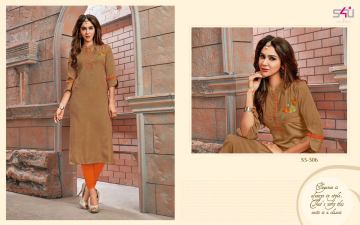 S4U SHIVALI BY SOPHIE VOL 3 CATALOGUE COTTON REYON KURTI WHOLESALE SURAT BEST RATE BY GOSIYA EXPORTS (6)