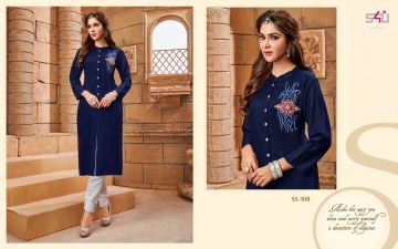 S4U SHIVALI BY SOPHIE VOL 3 CATALOGUE COTTON REYON KURTI WHOLESALE SURAT BEST RATE BY GOSIYA EXPORTS (8)