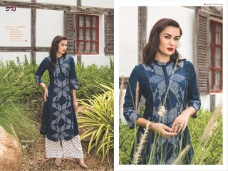 S4U SHIVALI COLLECTION WOOMANIYA VOL 6 WINTER SPECIAL KURTI WITH PLAZZO SET WHOLESALE BEST RATE BY GOSIYA EXPORTS DEAL (1030)