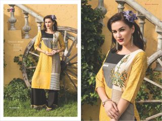 S4U SHIVALI COLLECTION WOOMANIYA VOL 6 WINTER SPECIAL KURTI WITH PLAZZO SET WHOLESALE BEST RATE BY GOSIYA EXPORTS DEAL (1032)