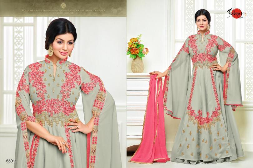 SAFRINA FOUX GEORGETTE WITH SELF EMBROIDERED WHOLESALE RATE AT GOSIYA EXPORTS SURAT  (10)