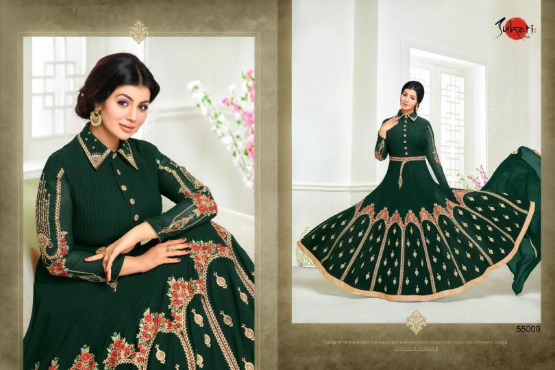 SAFRINA FOUX GEORGETTE WITH SELF EMBROIDERED WHOLESALE RATE AT GOSIYA EXPORTS SURAT  (13)