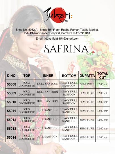 SAFRINA FOUX GEORGETTE WITH SELF EMBROIDERED WHOLESALE RATE AT GOSIYA EXPORTS SURAT  (4)