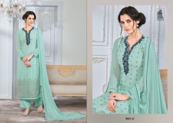 SAHIBA NOUR VO 9 GEORGETTE EMBROIDERY SUITS WHOLESALE BY GOSIYA EXPORTS SURAT (3)