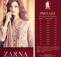 SAHIBA ZARNA COTTON LAWN DIGITAL PRINT WITH EMBROIDERY SUITS WHOLESLAE BEST RATE (1)