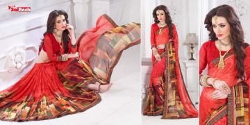 SAI ANSH MASTI DOLL CATALOGUE GEORGETTE PRINTS SAREES WHOLESALE COLLECTION SUPPLIER BEST RATE BY GOSIYA EXPORT SURAT (1)