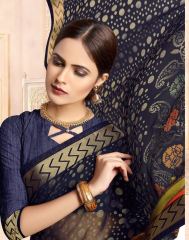 SAIANSH HASEENA CATALOGUE KHUSHI BRASSO CASUAL WEAR SAREES COLLECTION DEALER BEST RATE BY GOSIYA EXPORTS SURAT (1)