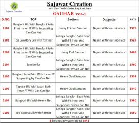 SAJAWAT CREATION GAUHAR VOL 1 CROP TOP READY MADE CATALOG BEST RATE (9)