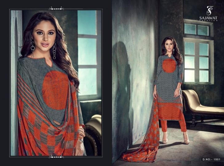 SAJAWAT CREATION LAUNCHED METRIX UPADA SILK FABRIC WITH  (11)